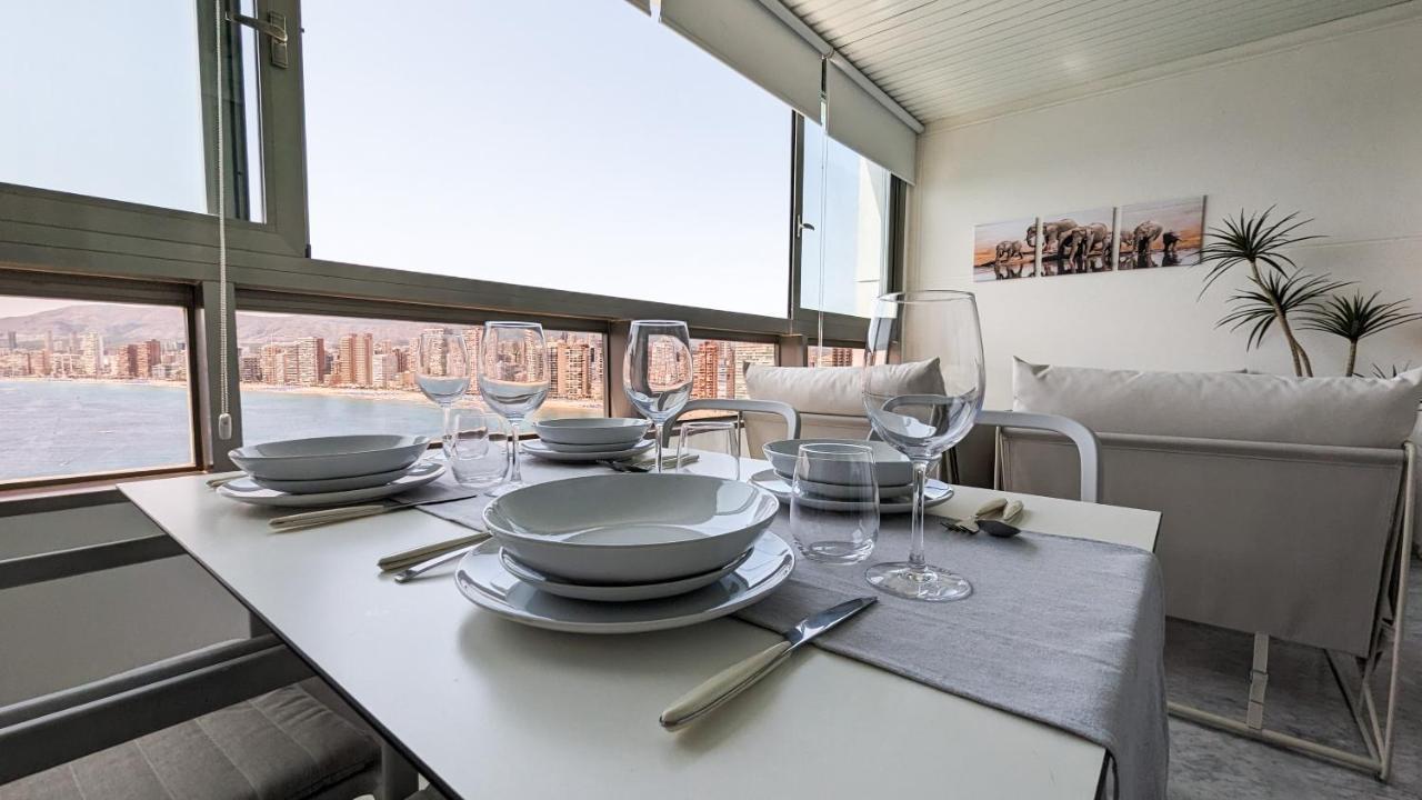 Gemelos Sea Front Apartment Benidorm Buitenkant foto
