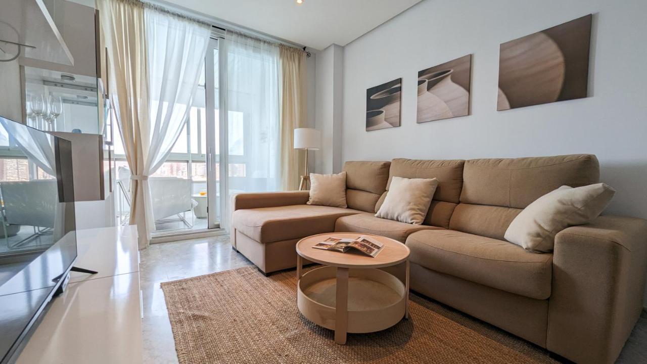 Gemelos Sea Front Apartment Benidorm Buitenkant foto