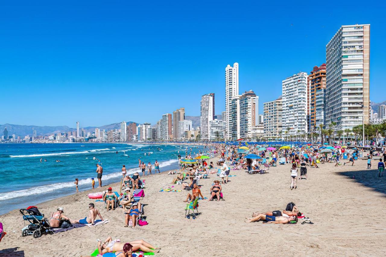 Gemelos Sea Front Apartment Benidorm Buitenkant foto