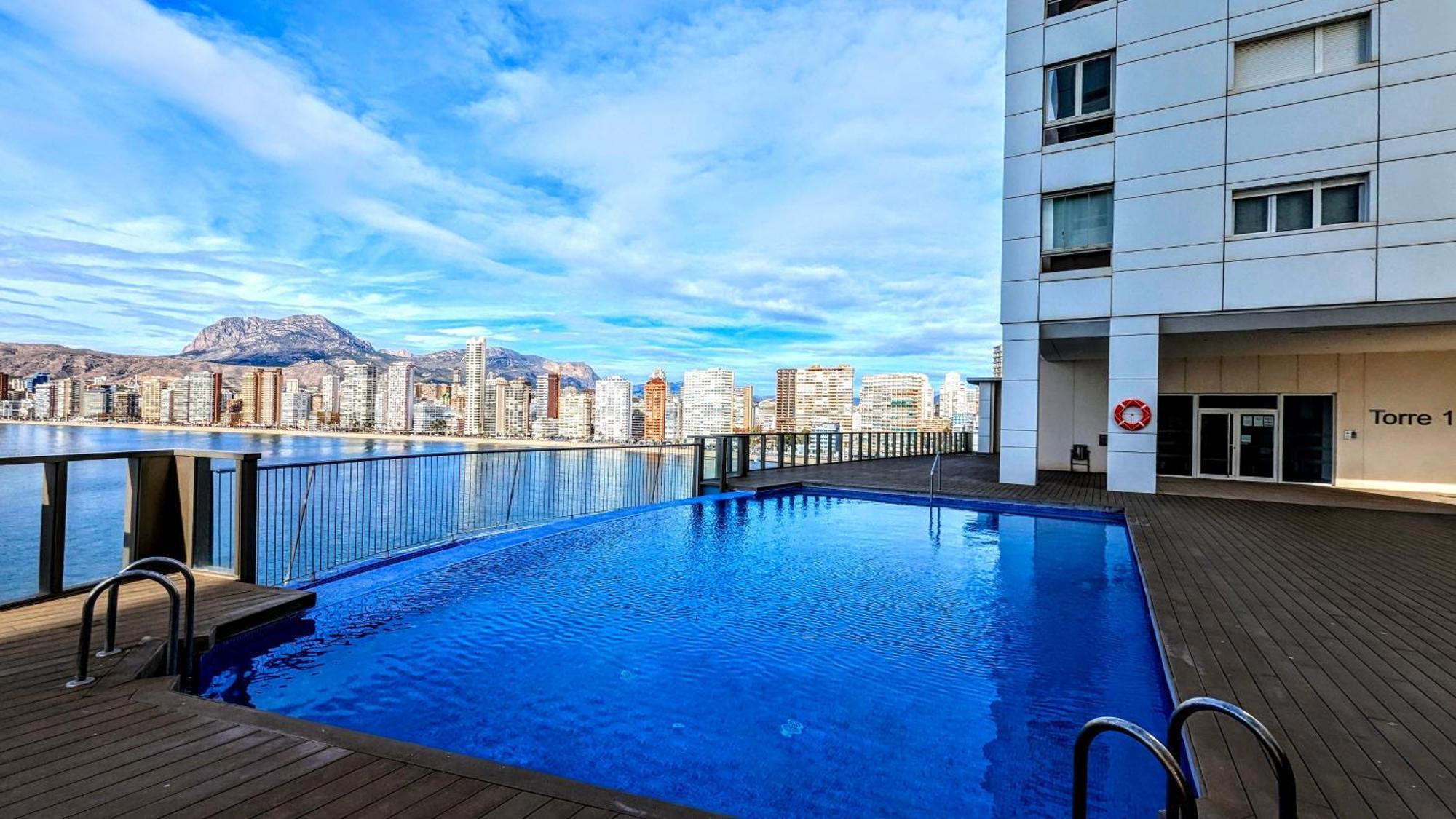 Gemelos Sea Front Apartment Benidorm Buitenkant foto